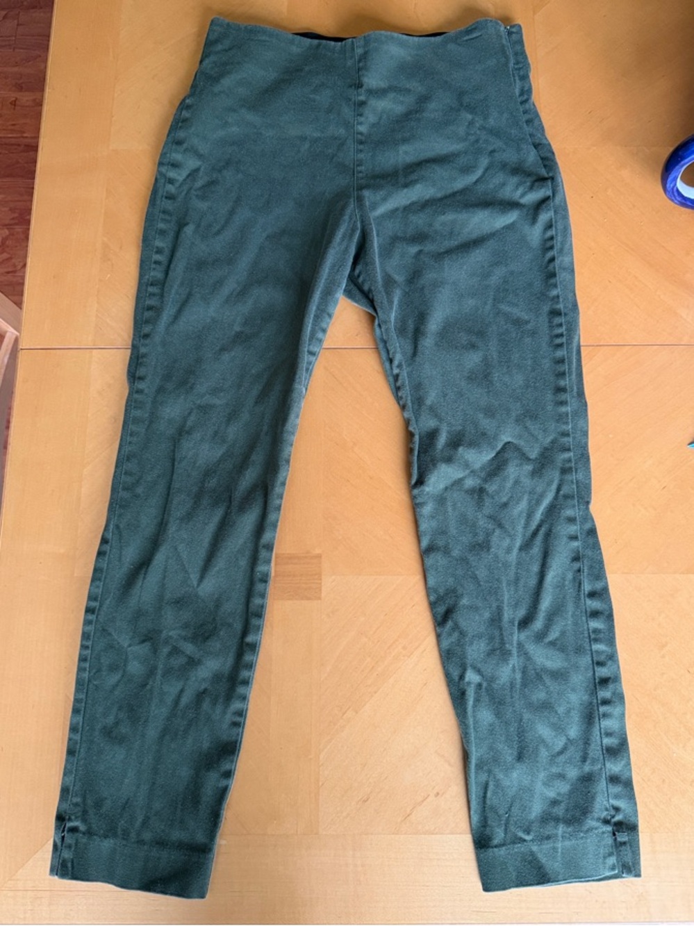 Women's Green Chino Pants